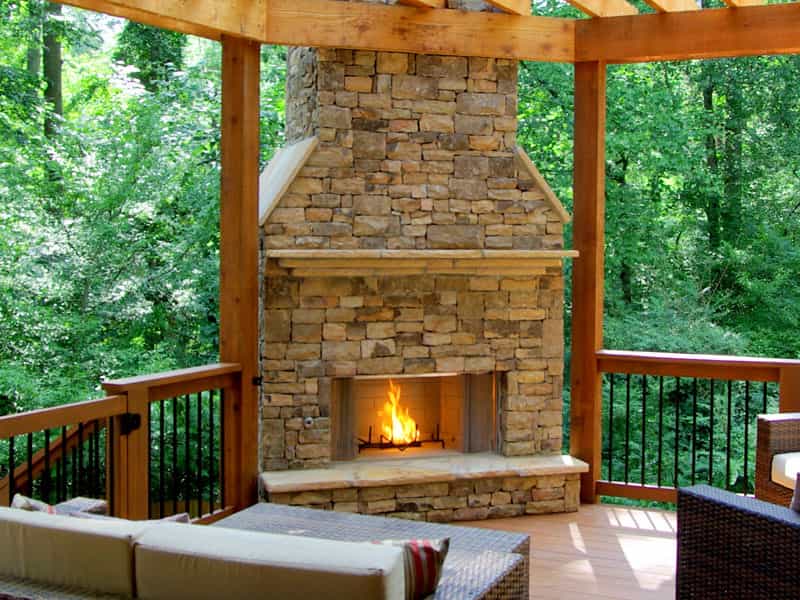 Outdoor Fireplaces Clean Sweep The Fireplace Shop Asheville, NC